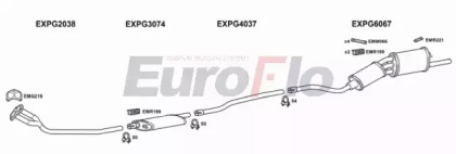 Глушитель EuroFlo PG50518 2001